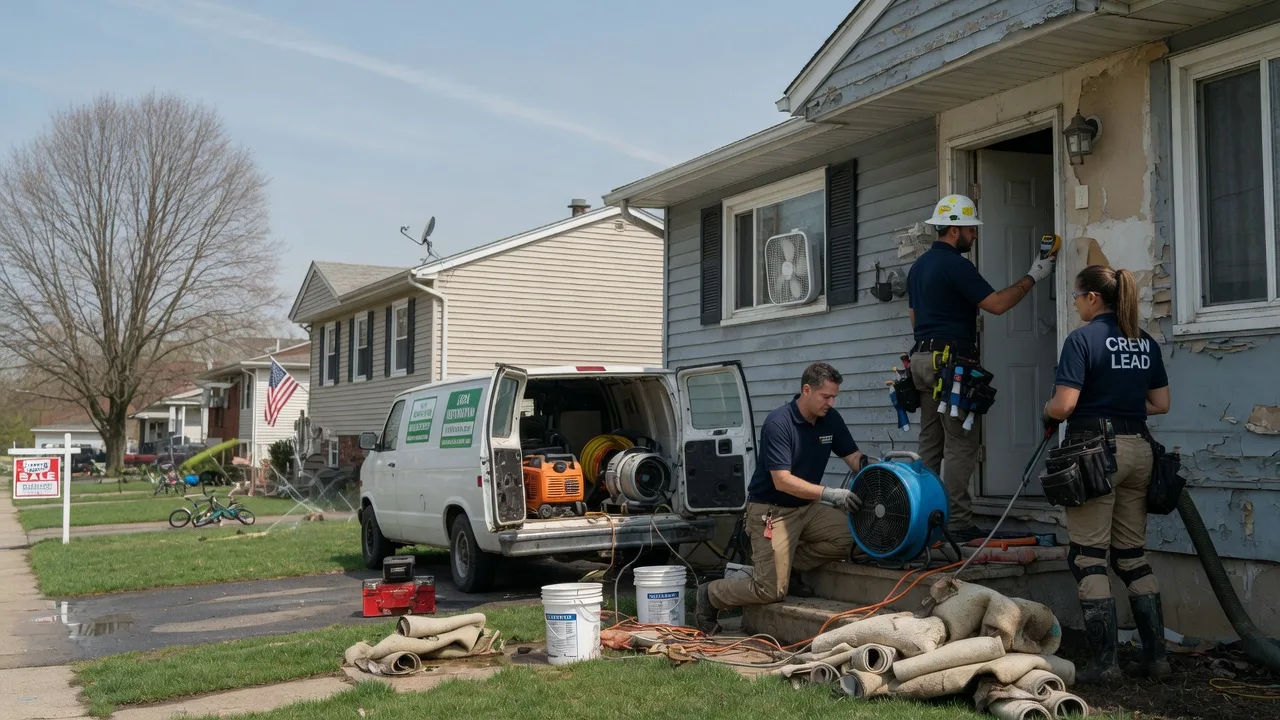 Flood Cleanup in Totowa, NJ near me